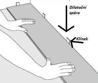 Pokládka laminátové plovoucí podlahy - návod 1